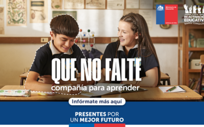 “Que no falte”: Mineduc lanza nueva campaña.